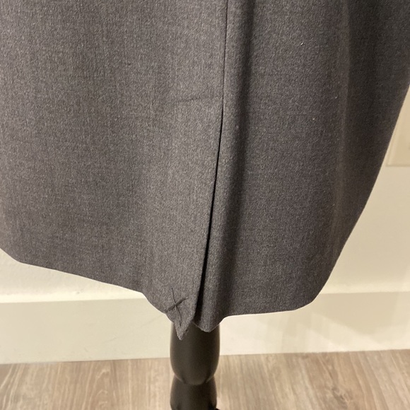 Calvin Klein Gray Snake Pattern Micro Sequin Front Sleeveless Knee Length Dress - Picture 7 of 11